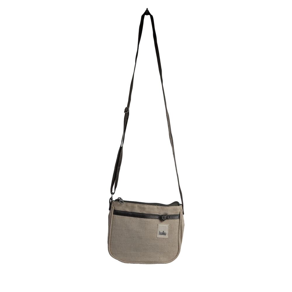 Haiku Lark cream & Blue Crossbody Bag